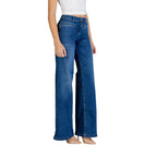Liu Jo Blue Cotton Bootcut Jeans
