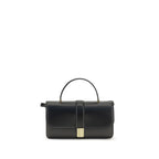 Khaite Black Calf Leather Bos Taurus Handbag