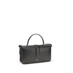 Khaite Black Calf Leather Bos Taurus Handbag