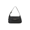 Mario Valentino Black Polyethylene Handbag - Eljoys Fashion 