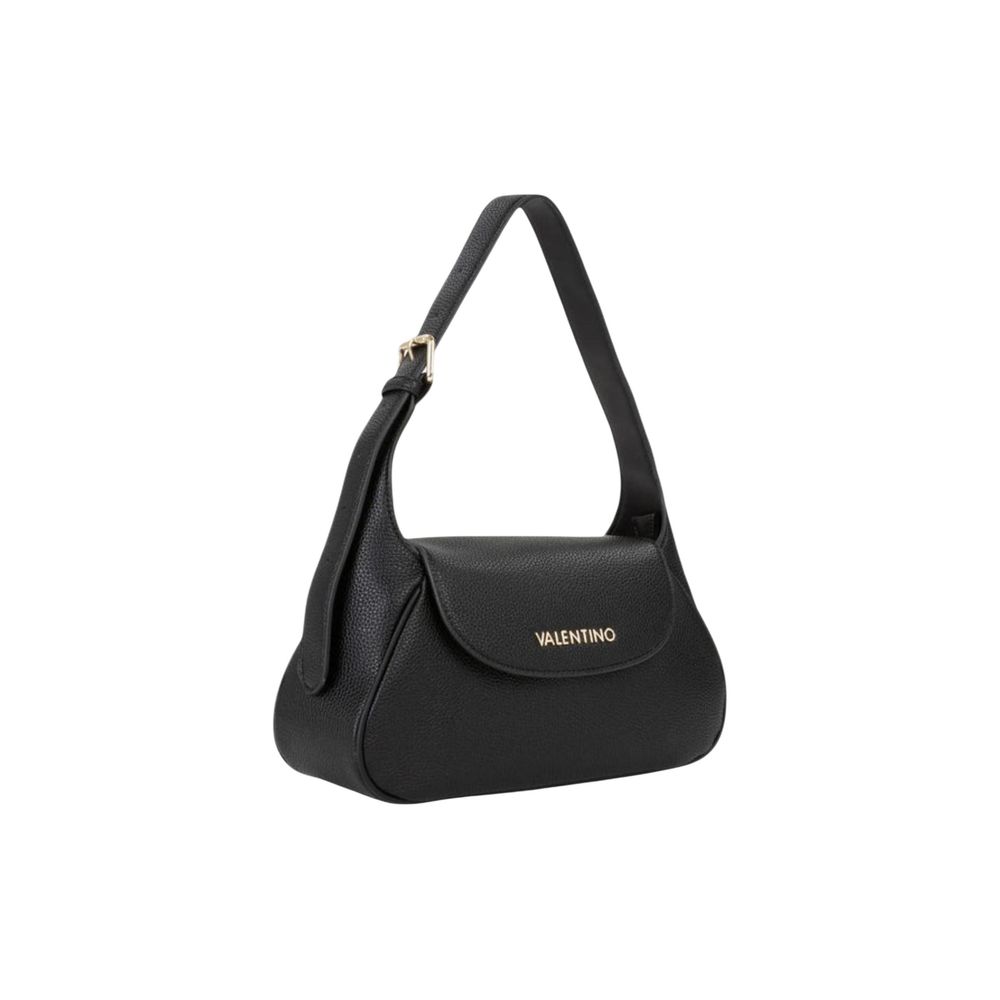 Mario Valentino Black Polyethylene Handbag - Eljoys Fashion 