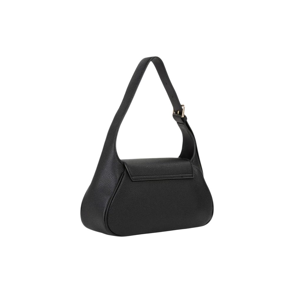 Mario Valentino Black Polyethylene Handbag - Eljoys Fashion 