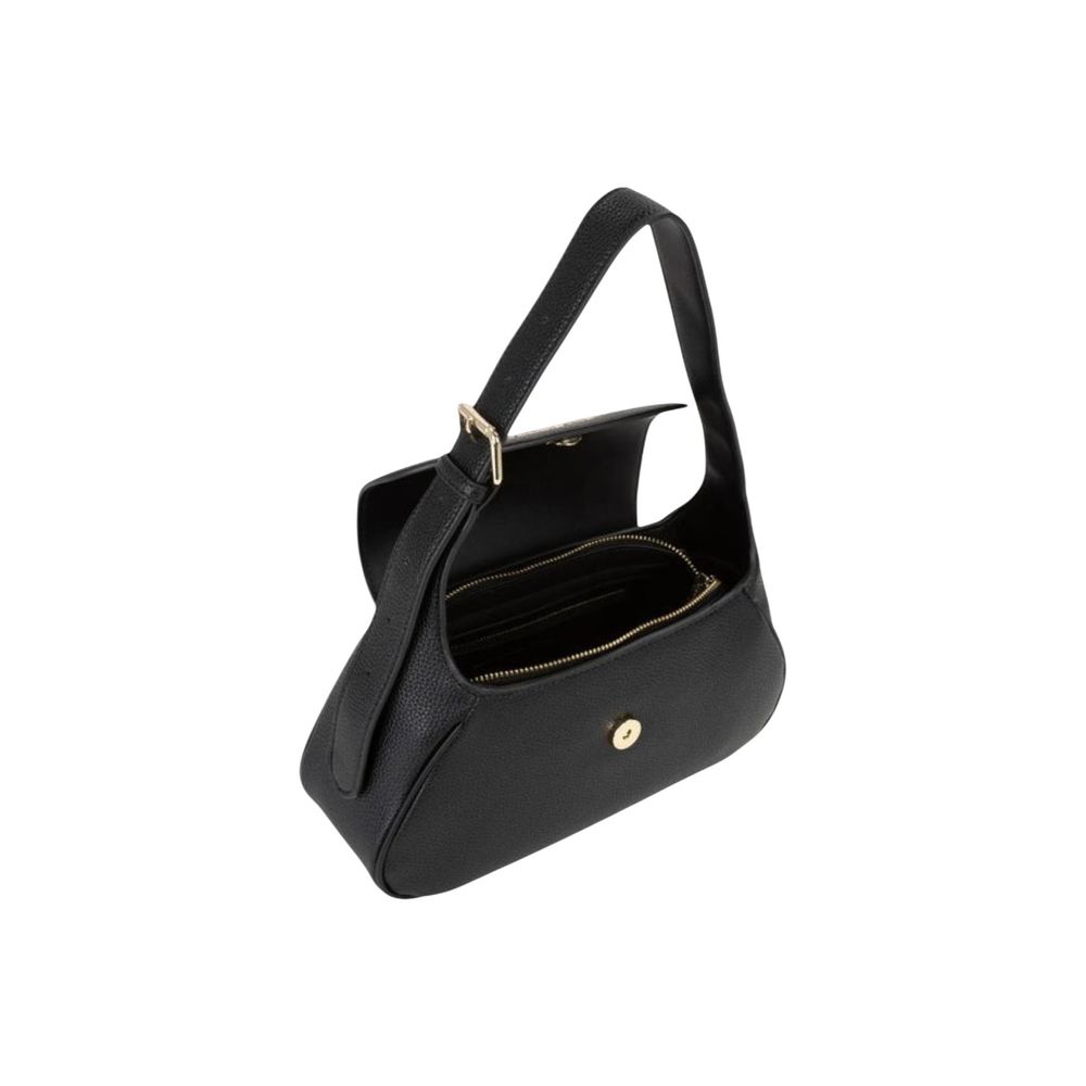 Mario Valentino Black Polyethylene Handbag - Eljoys Fashion 