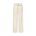 Only Cream Polyester Dress Pants