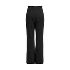 Only Black Recycled Polyester Flared Pants
