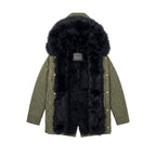 Mr&Mrs Italy Green Cotton Women's Jacket