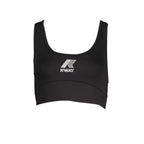 K-WAY Black Polyester Women's Sports Top