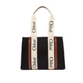 Chloé Black Wool Tote Bag