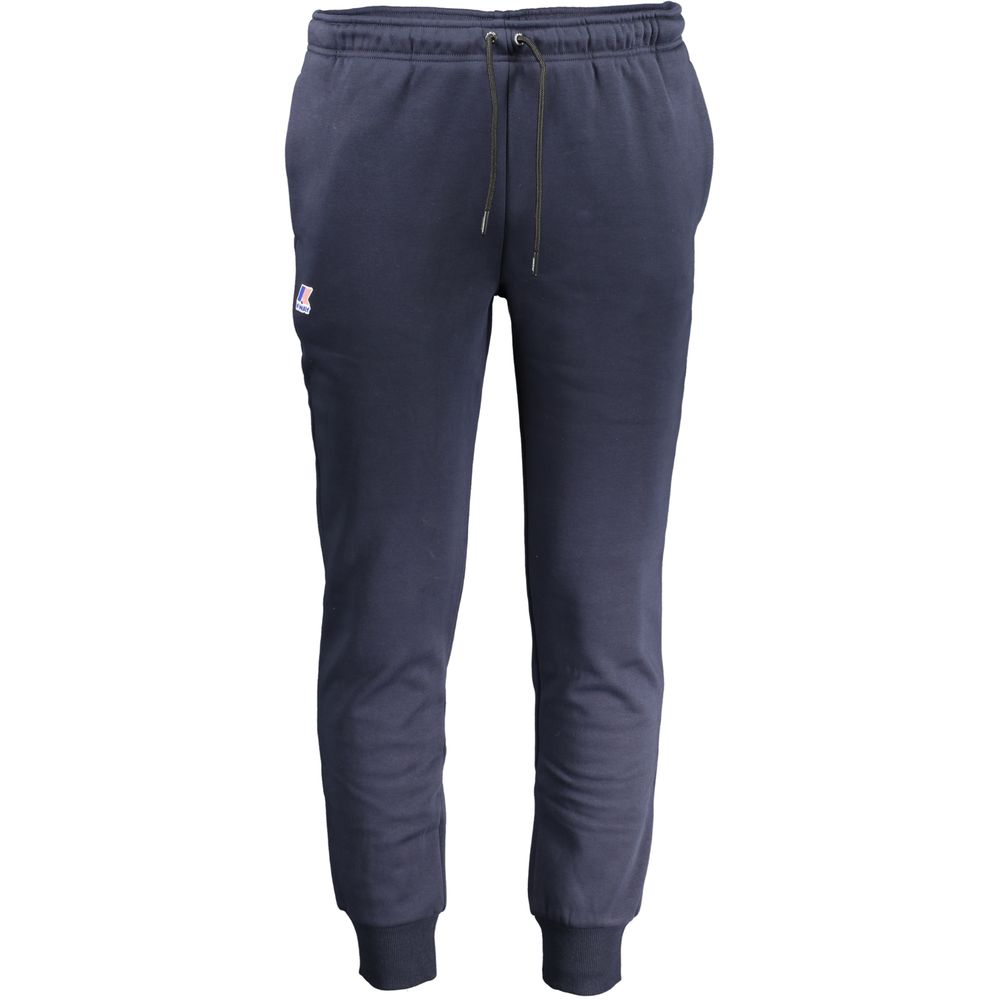 K-WAY Blu Polyester Men's Jogger