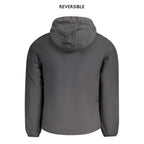 K-WAY Black Nylon Men's Reversible Jacket