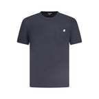 K-WAY Blu Cotton Men T-Shirt