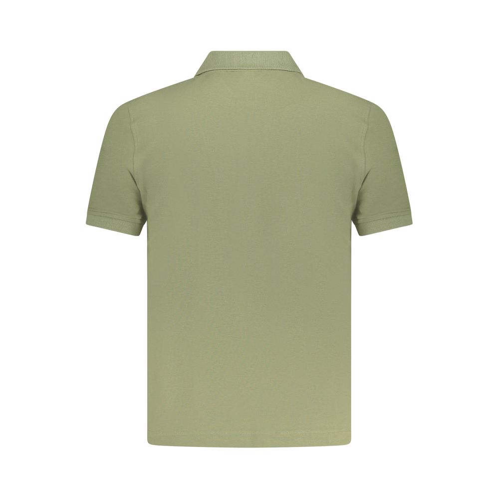 K-WAY Verde Cotton Men Polo Shirt