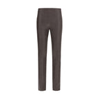 Arma Brown Leather Pants