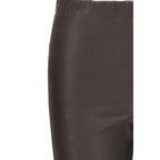 Arma Brown Leather Pants