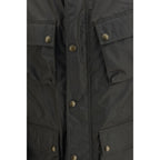Belstaff Bicolor Cotton Full-Length Jacket