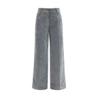 Forte_Forte Gray Cotton Jeans Denim