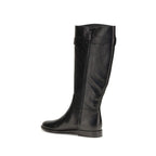 Tory Burch Black Calf Leather Bos Taurus Lace-Up Boots