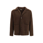 Brooksfield Brown Wool Oves Aries Full-Length Jacket