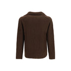 Brooksfield Brown Wool Oves Aries Full-Length Jacket