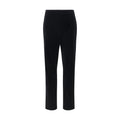 Khaite Black Cotton Casual Pants