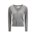 Extreme Cashmere Gray Cashmere Cardigan
