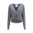 Extreme Cashmere Gray Cashmere Cardigan