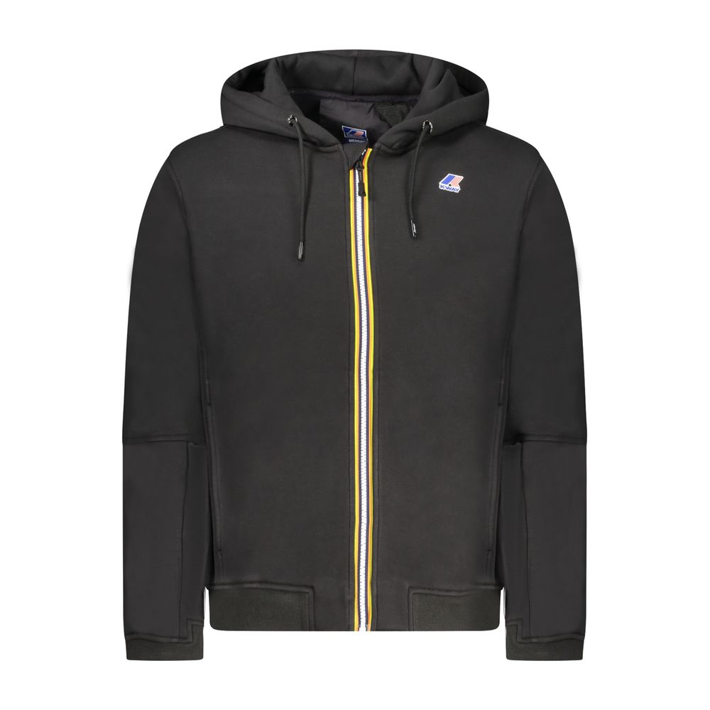 K-WAY Black Cotton Men Sweater