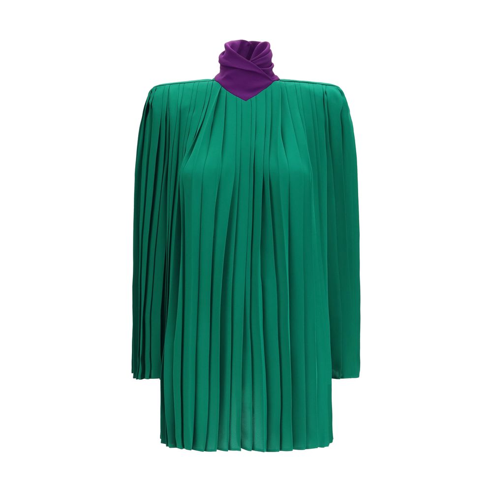 Valentino Garavani Bicolor Silk Shirt - Eljoys Fashion 