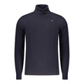 K-WAY Blue Wool Men Sweater