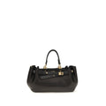 Balenciaga Black Calf Leather Bos Taurus Shoulder Bag