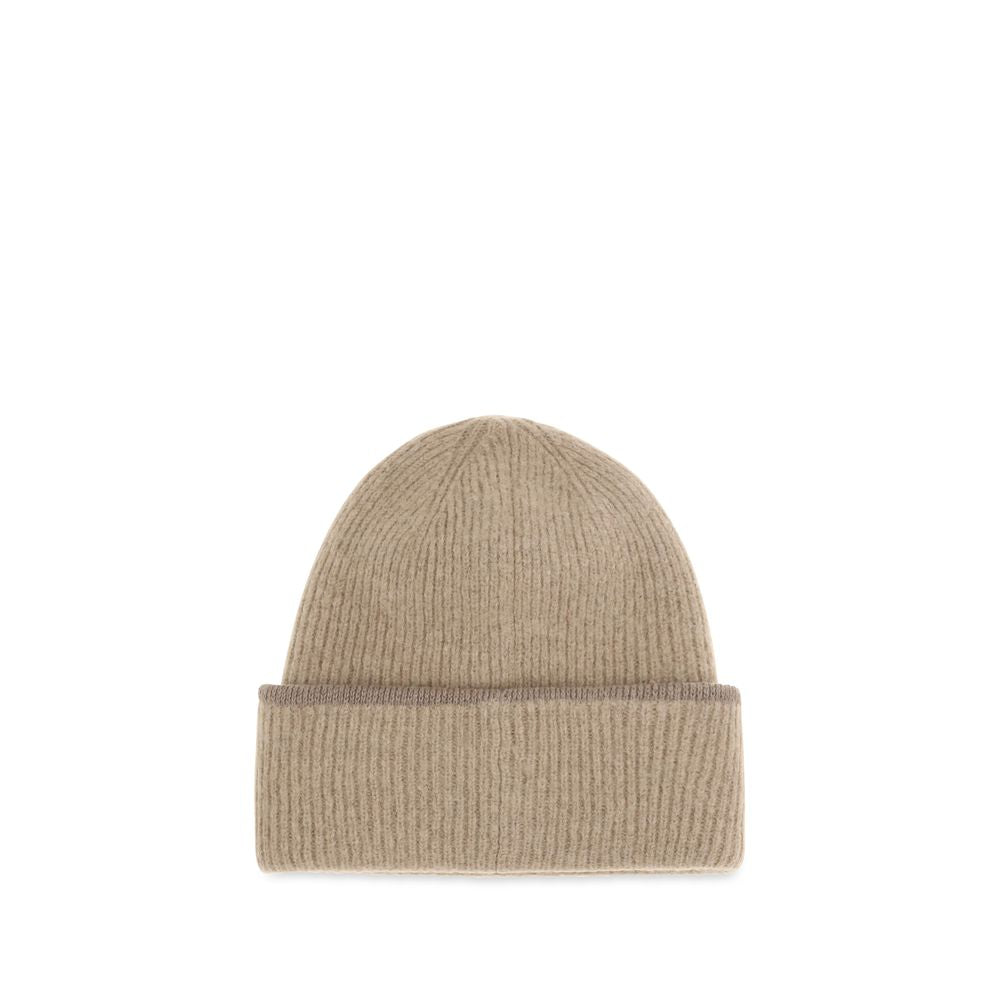 Jacquemus Beige Alpaca Vicugna Pacos Beanie