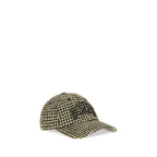 Ganni Multicolor Marabou Cap (Baseball Hat)