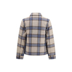 Woolrich Beige Wool Oves Aries Denim Jacket