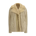 Ermanno Scervino Beige Wool Oves Aries Sweatshirt