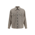 Dolce & Gabbana Brown Wool Oves Aries Full-Length Jacket