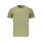 K-WAY Green Cotton Men's T-Shirt