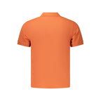 K-WAY Orange Cotton Men's Polo Shirt