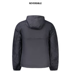 K-WAY Blue Nylon Shell Jacket