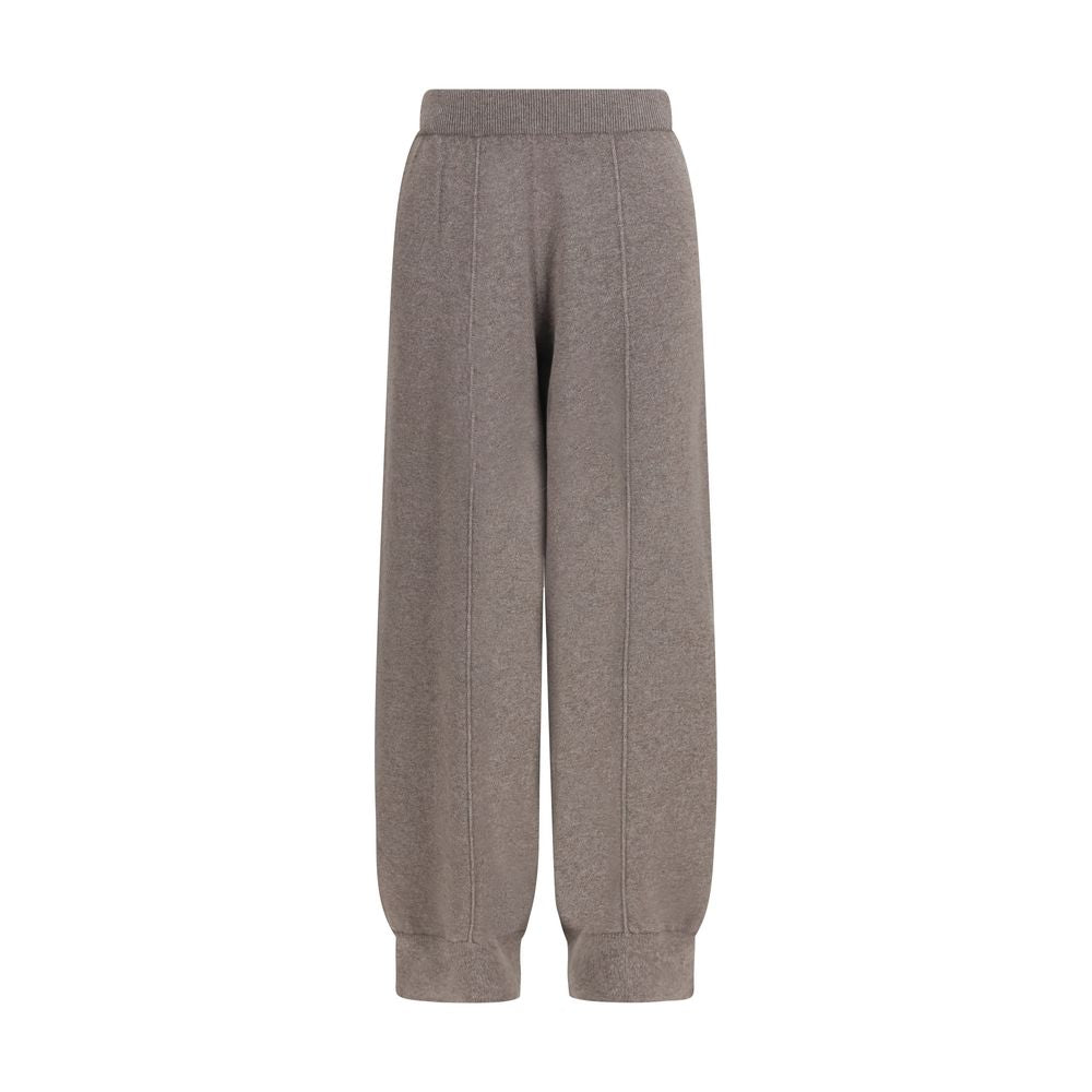 Fabiana Filippi Gray Wool Oves Aries Casual Pants - Eljoys Fashion 