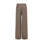 Fabiana Filippi Brown Viscose Casual Pants