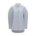 Jacquemus Blue Cotton Dress Shirt