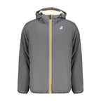 K-WAY Grey Polyamide Men's Jacket