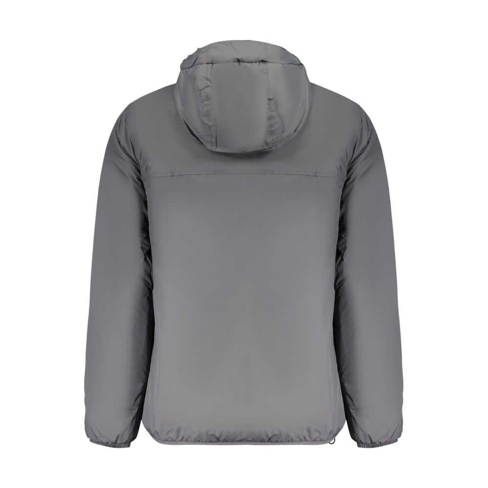 K-WAY Grey Polyamide Men's Jacket
