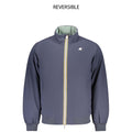 K-WAY Blue Polyamide Men's Jacket