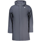 K-WAY Blue Polyester Men's Jacket