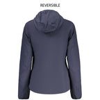 K-WAY Blue Nylon Shell Jacket