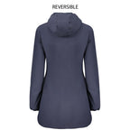 K-WAY Blue Nylon Women's Jacket