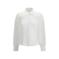Forte_Forte White Polyester Shirt