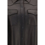 P.A.R.O.S.H. Black Lamb Leather Leather Jacket