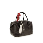 Golden Goose Brown Calf Leather Bos Taurus Handbag